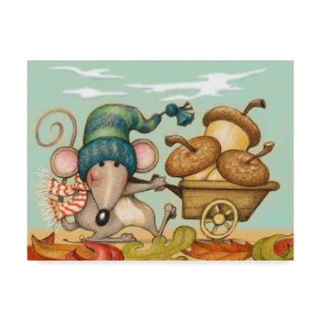 Margaret Wilson 'Barrow Mouse' Canvas Art,14x19